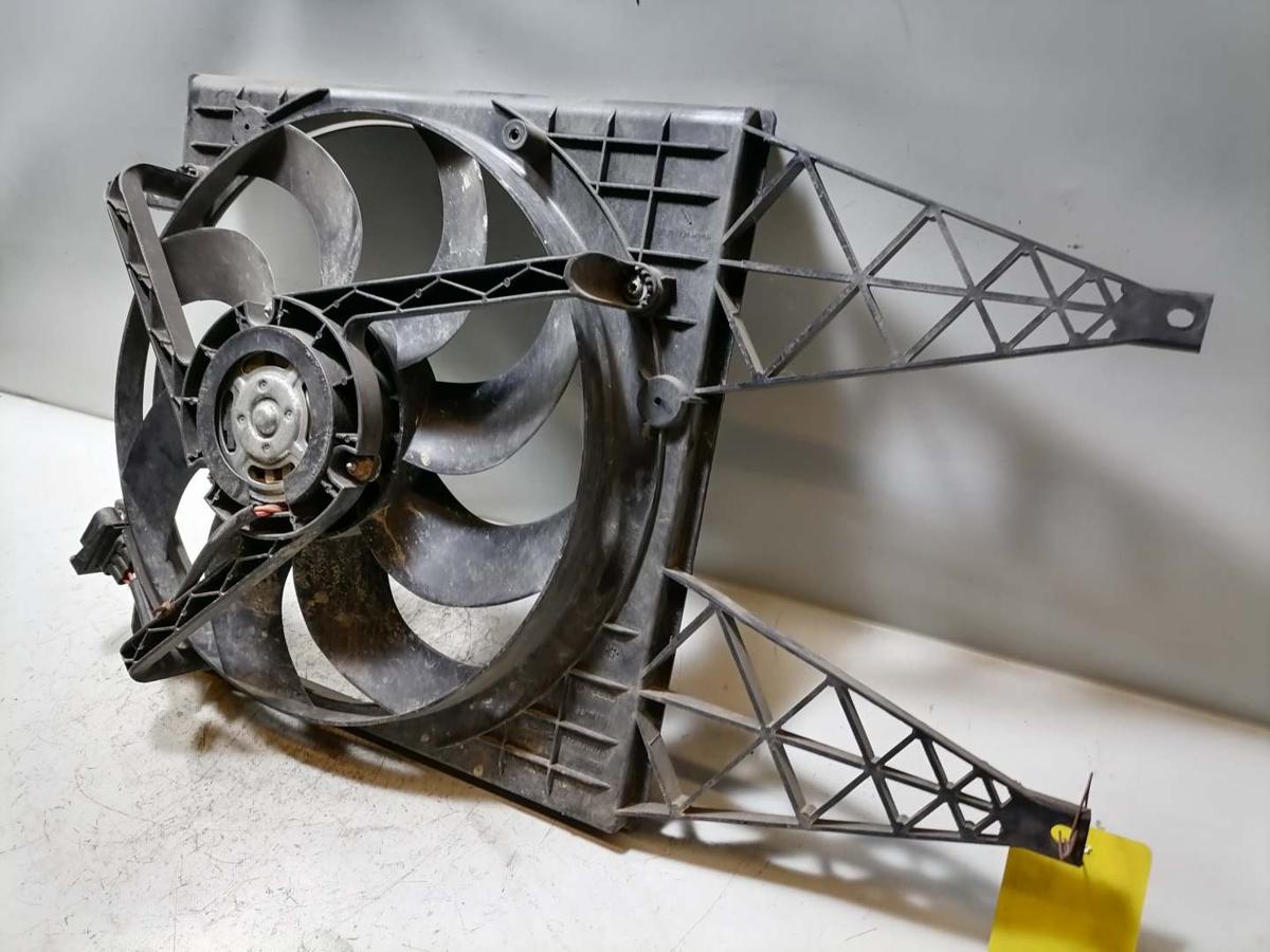 Skoda Fabia 2 Bj.2008 original Elektrol&uuml;fter L&uuml;ftermotor K&uuml;hler 1,4 63KW